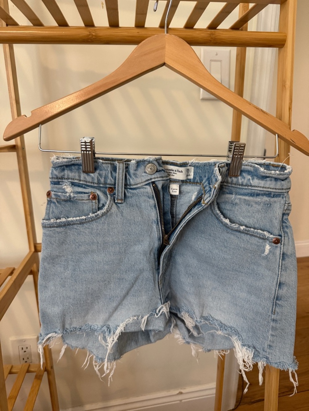 Abercrombie & fitch curve love mom shorts